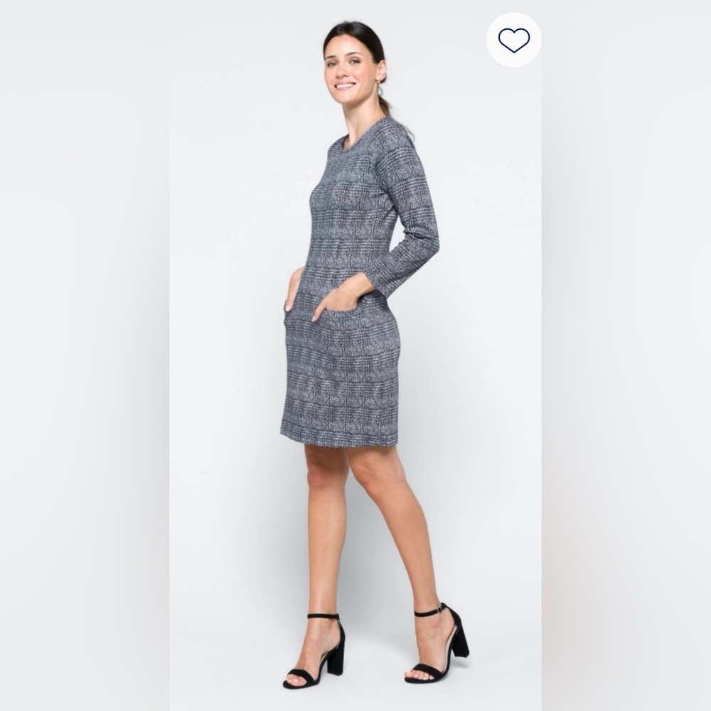 41 Hawthorn Aniya Jacquard Knit Dress